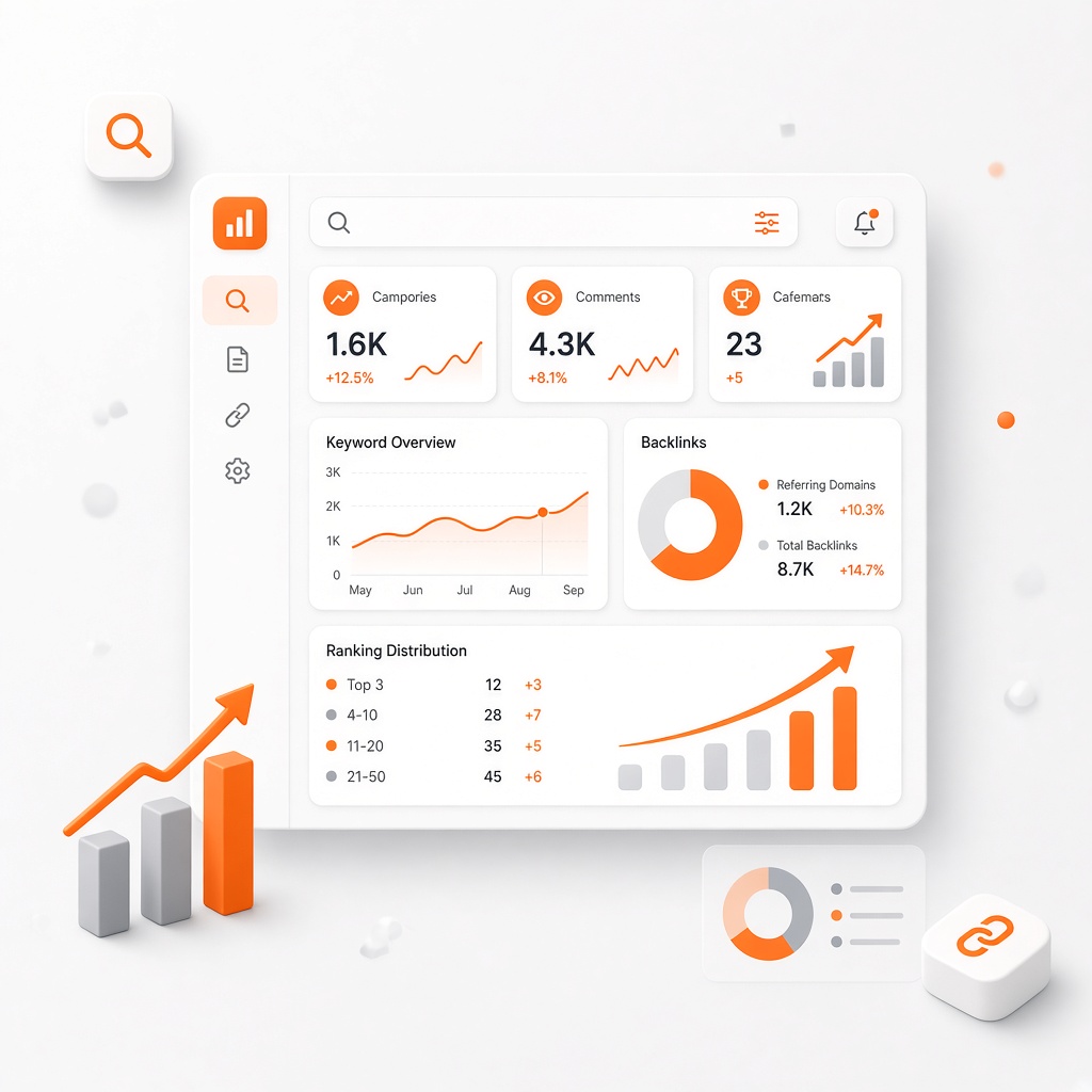 SEO dashboard visibility